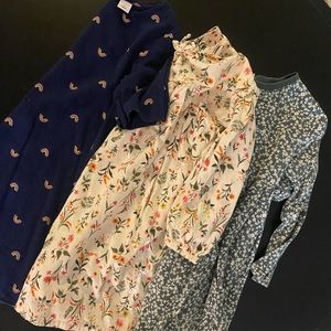 Old Navy 4T Fall Dress Bundle